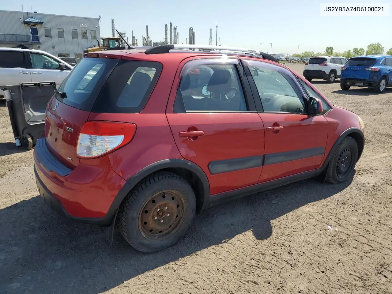 2013 Suzuki Sx4 Touring VIN: JS2YB5A74D6100021 Lot: 58591095