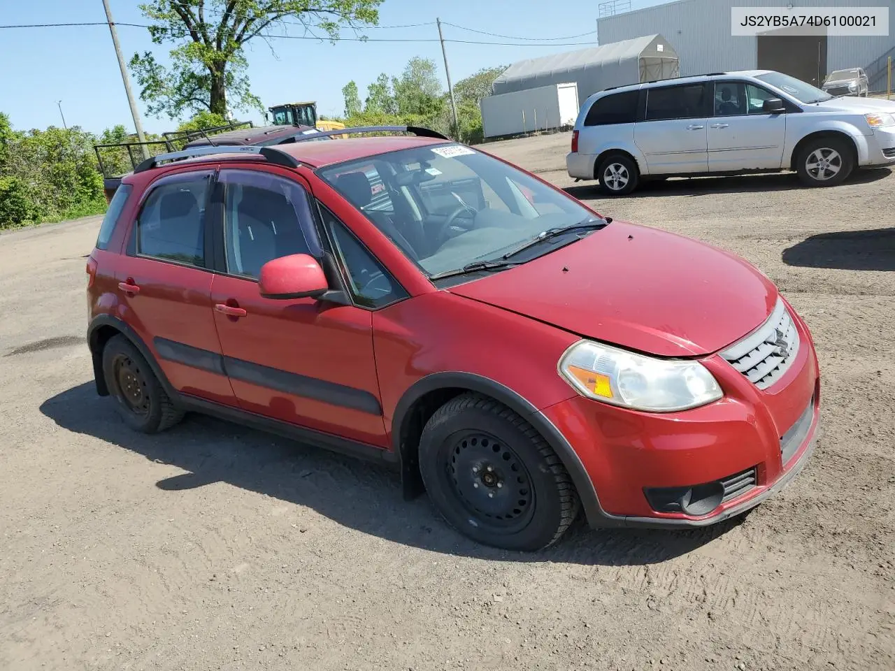 2013 Suzuki Sx4 Touring VIN: JS2YB5A74D6100021 Lot: 58591095