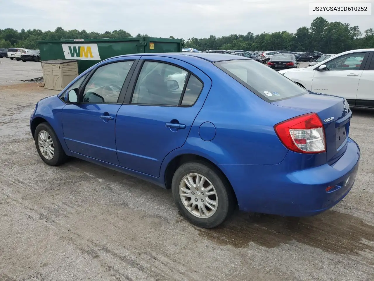 2013 Suzuki Sx4 VIN: JS2YCSA30D610252 Lot: 62997455