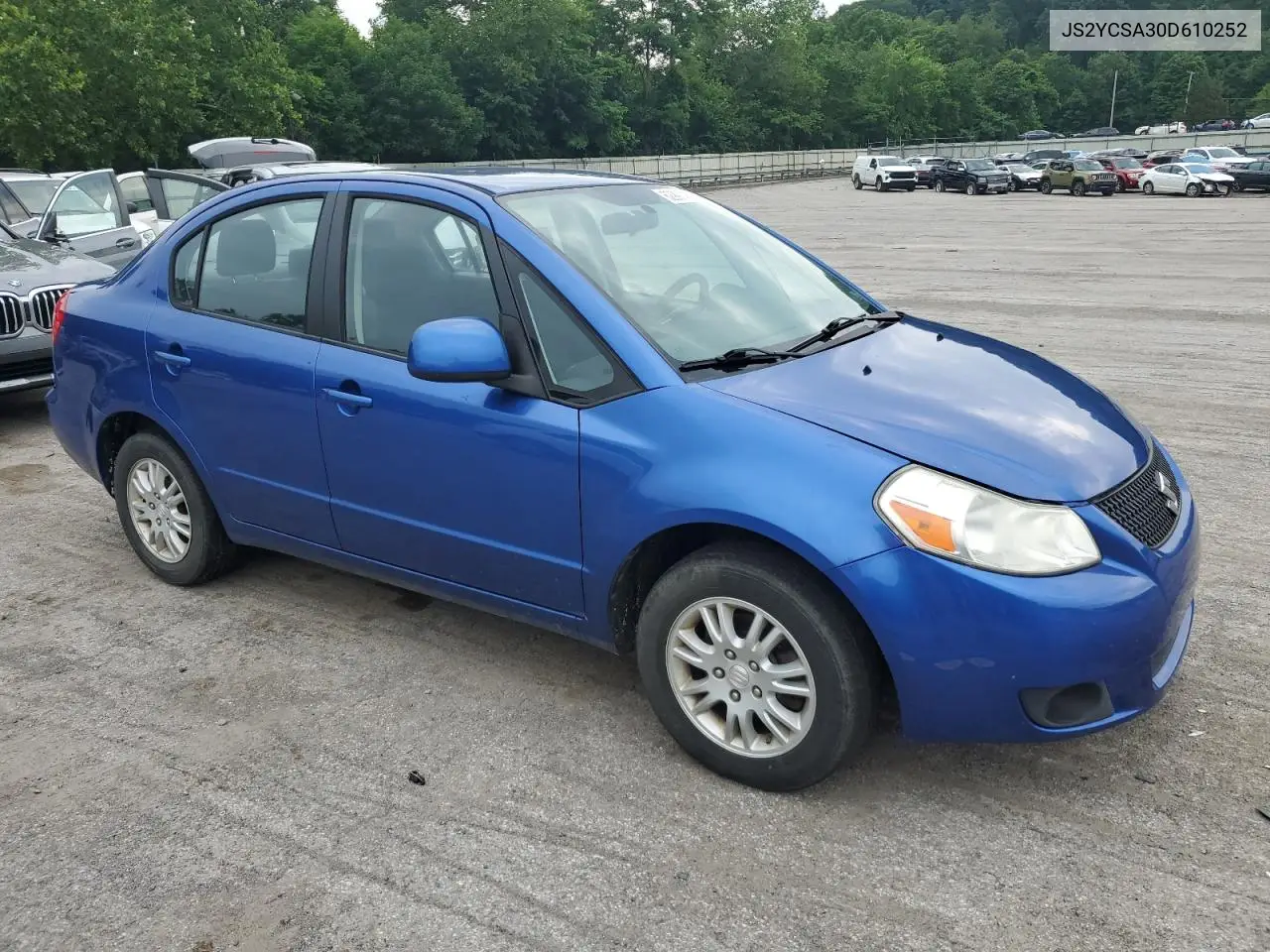 2013 Suzuki Sx4 VIN: JS2YCSA30D610252 Lot: 62997455