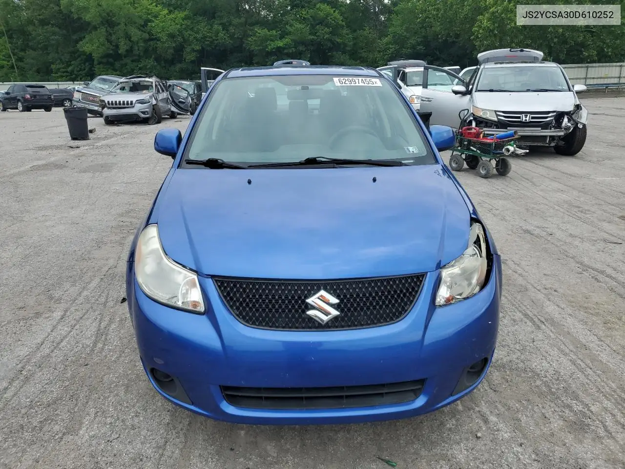 2013 Suzuki Sx4 VIN: JS2YCSA30D610252 Lot: 62997455