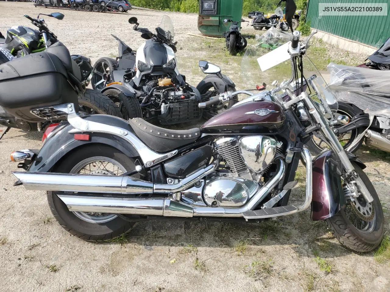 2012 Suzuki Vl800 T VIN: JS1VS55A2C2100389 Lot: 59027345