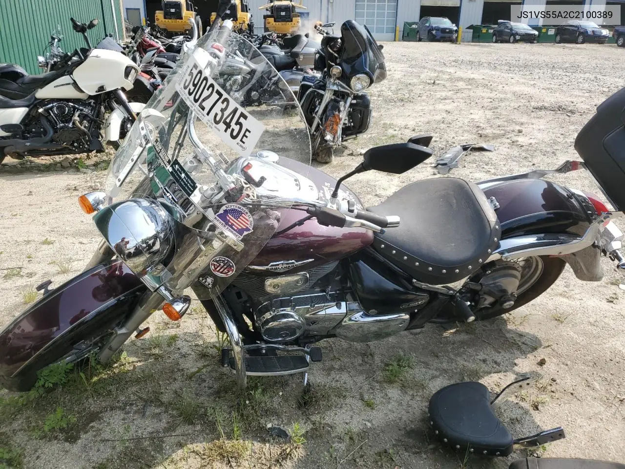 2012 Suzuki Vl800 T VIN: JS1VS55A2C2100389 Lot: 59027345