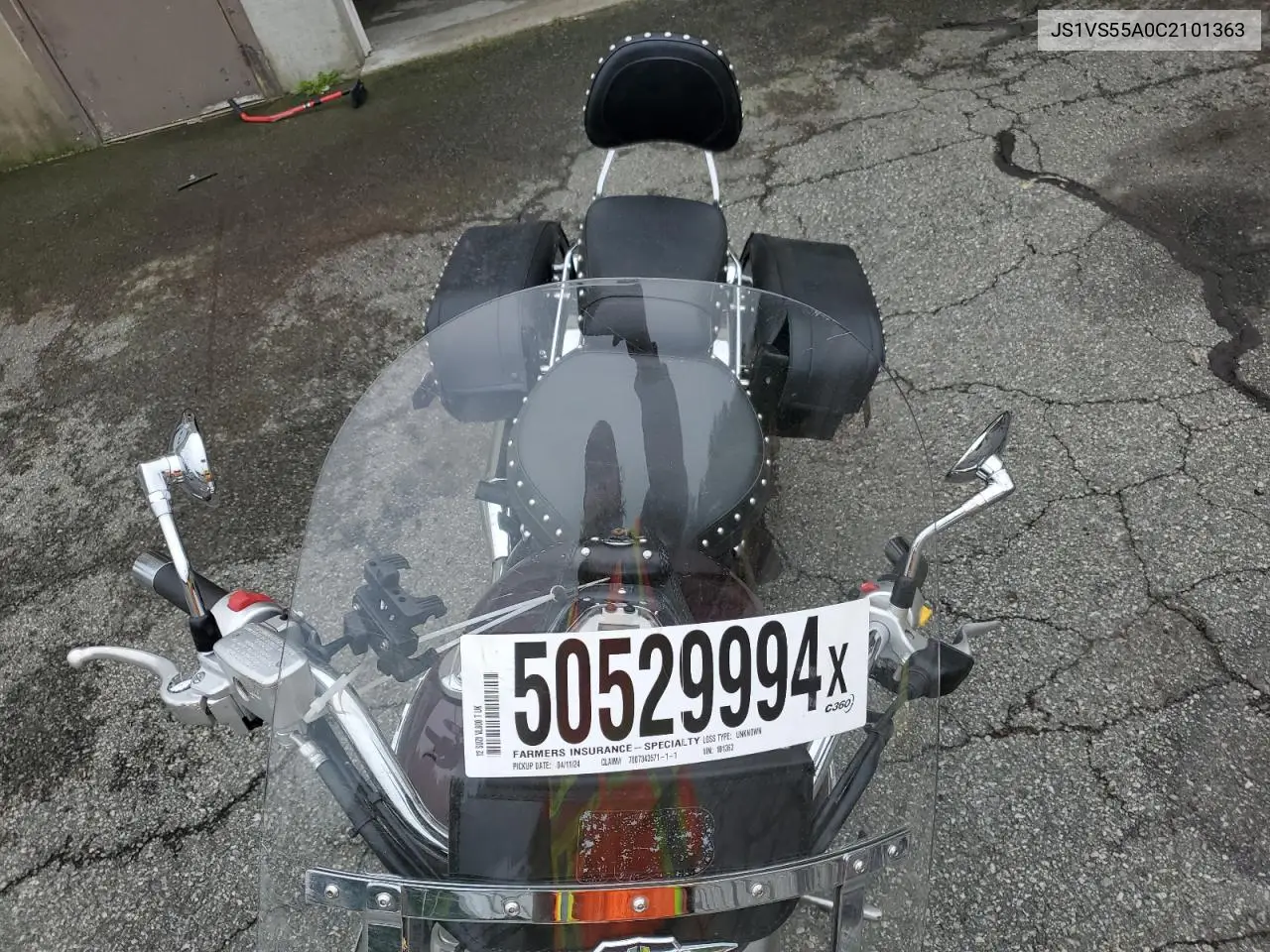 2012 Suzuki Vl800 T VIN: JS1VS55A0C2101363 Lot: 60465255