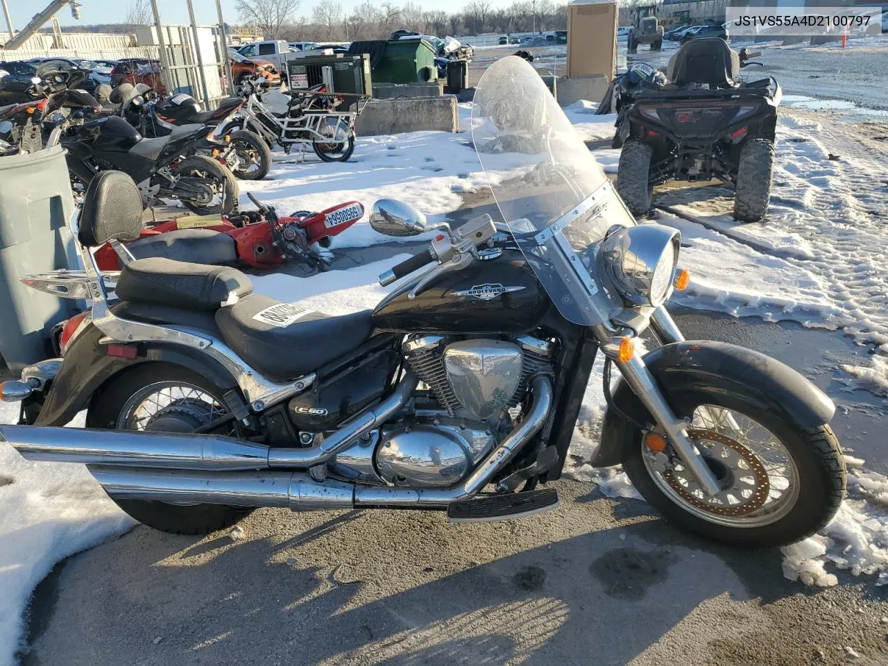 2013 Suzuki Vl800 T VIN: JS1VS55A4D2100797 Lot: 88483395