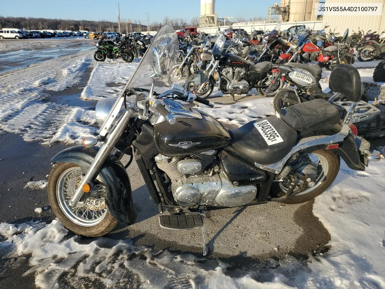2013 Suzuki Vl800 T VIN: JS1VS55A4D2100797 Lot: 88483395