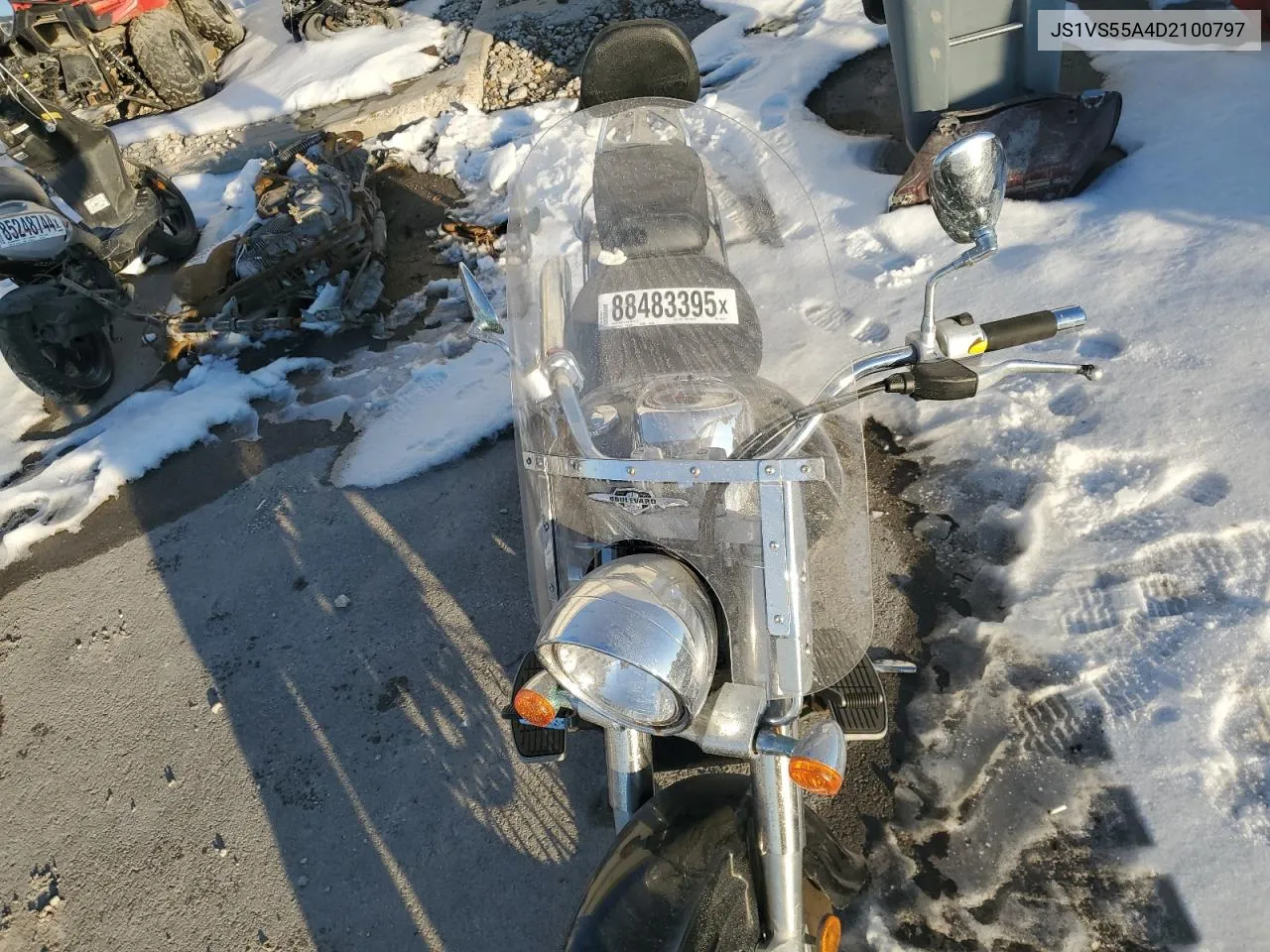 2013 Suzuki Vl800 T VIN: JS1VS55A4D2100797 Lot: 88483395