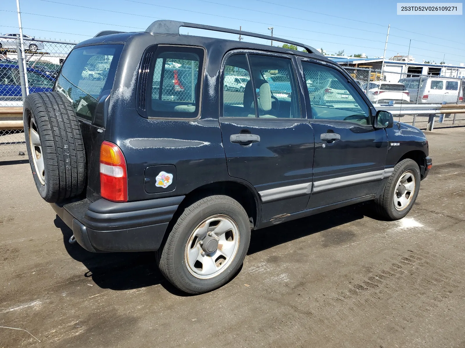 2002 Suzuki Vitara Jlx VIN: 2S3TD52V026109271 Lot: 65173284