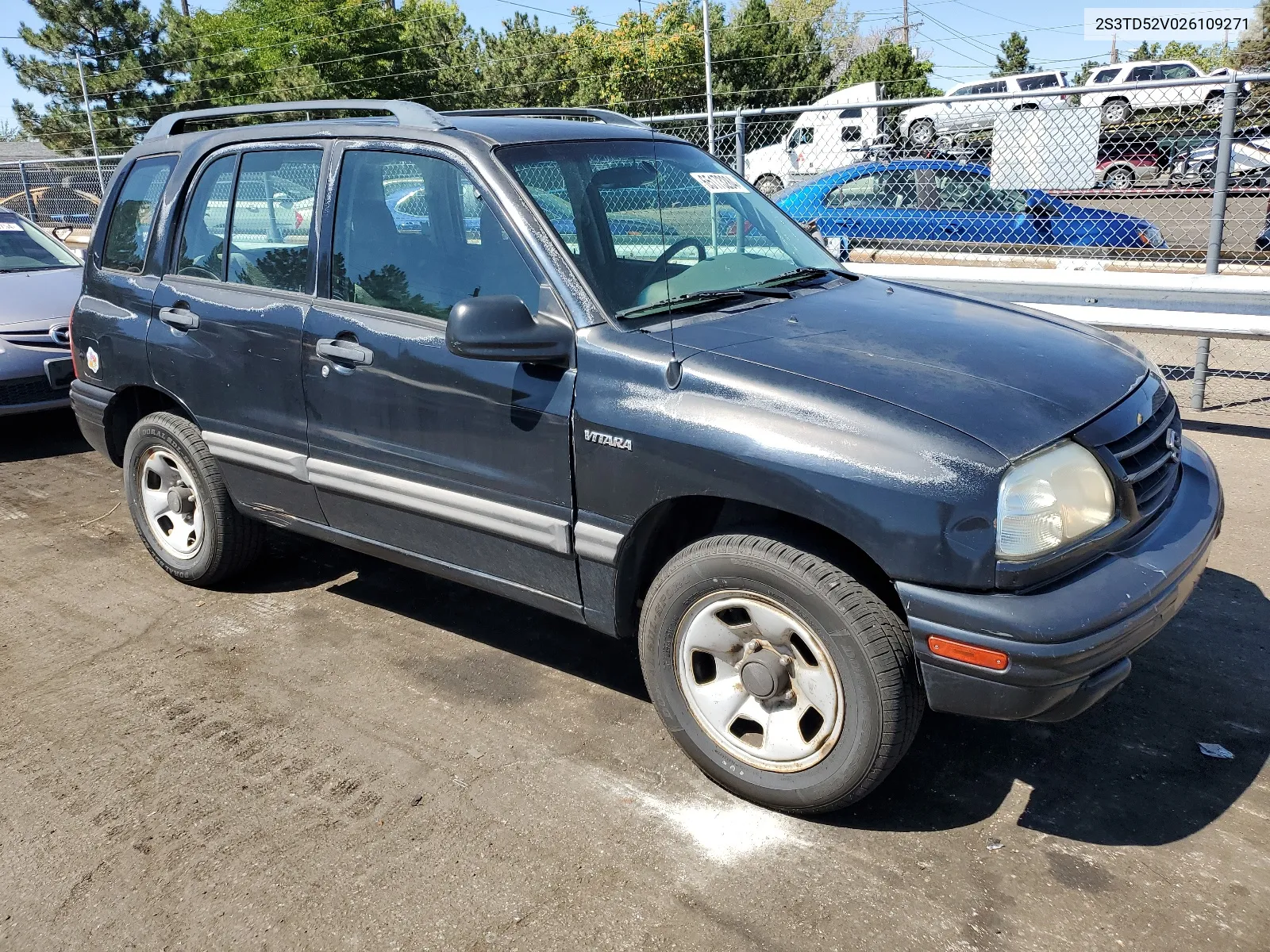 2002 Suzuki Vitara Jlx VIN: 2S3TD52V026109271 Lot: 65173284