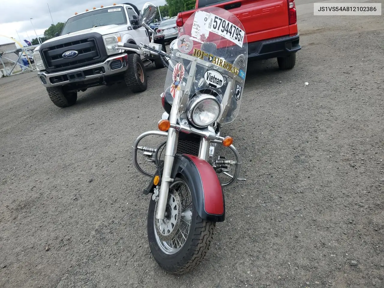 2001 Suzuki Vl800 VIN: JS1VS54A812102386 Lot: 57944795