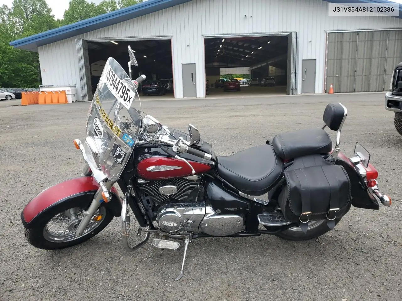 2001 Suzuki Vl800 VIN: JS1VS54A812102386 Lot: 57944795