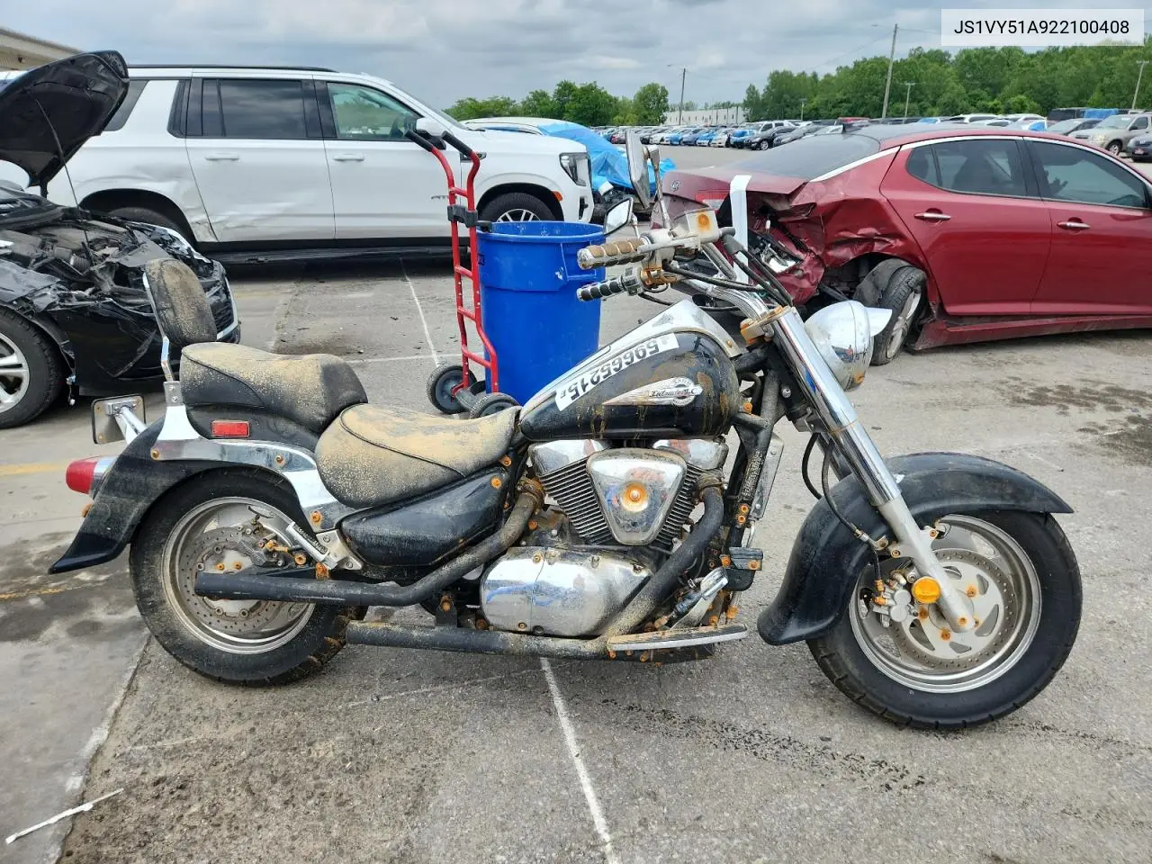 2002 Suzuki Vl1500 VIN: JS1VY51A922100408 Lot: 59665215