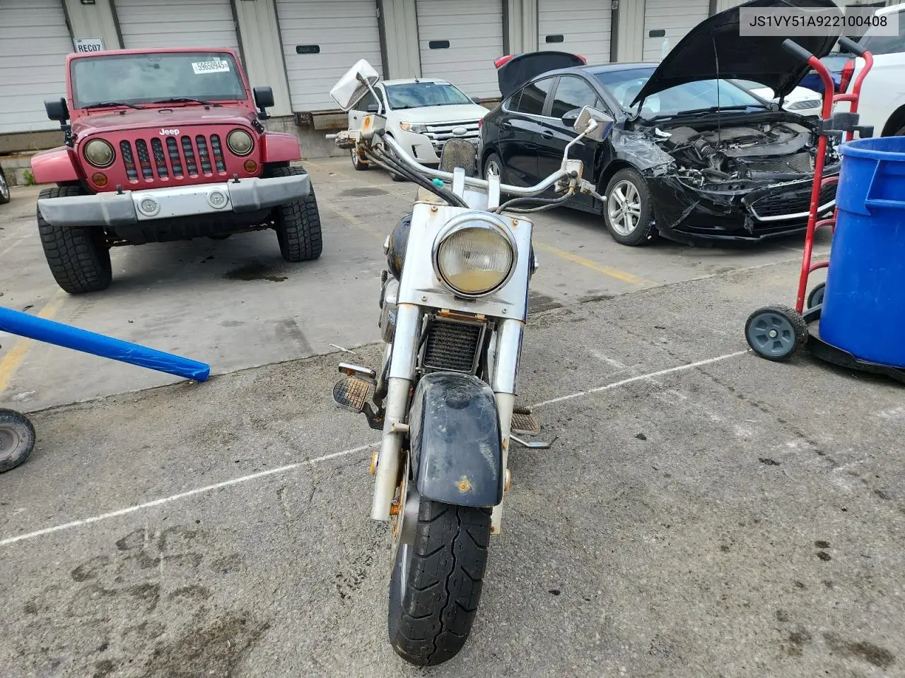 2002 Suzuki Vl1500 VIN: JS1VY51A922100408 Lot: 59665215