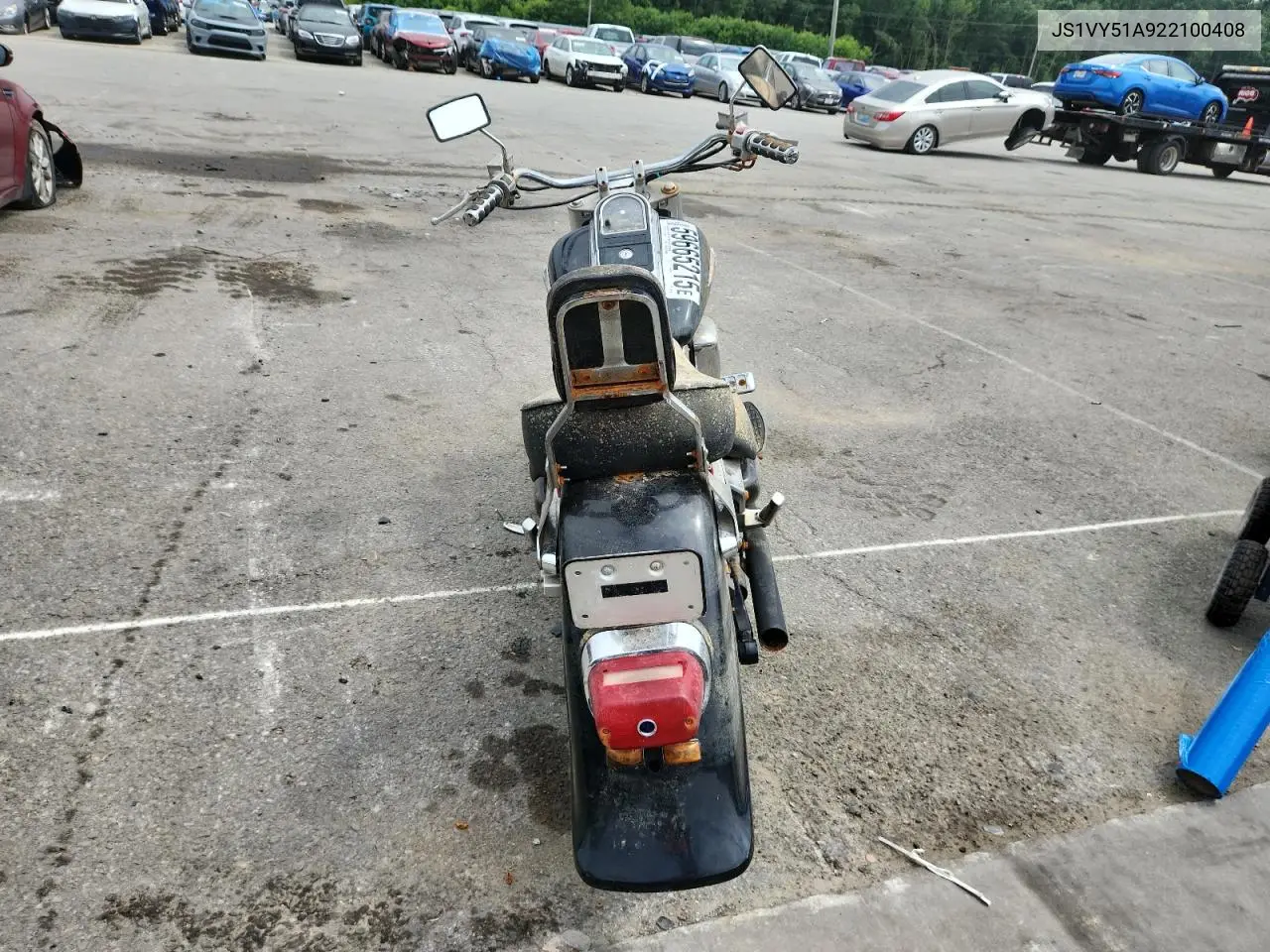 2002 Suzuki Vl1500 VIN: JS1VY51A922100408 Lot: 59665215