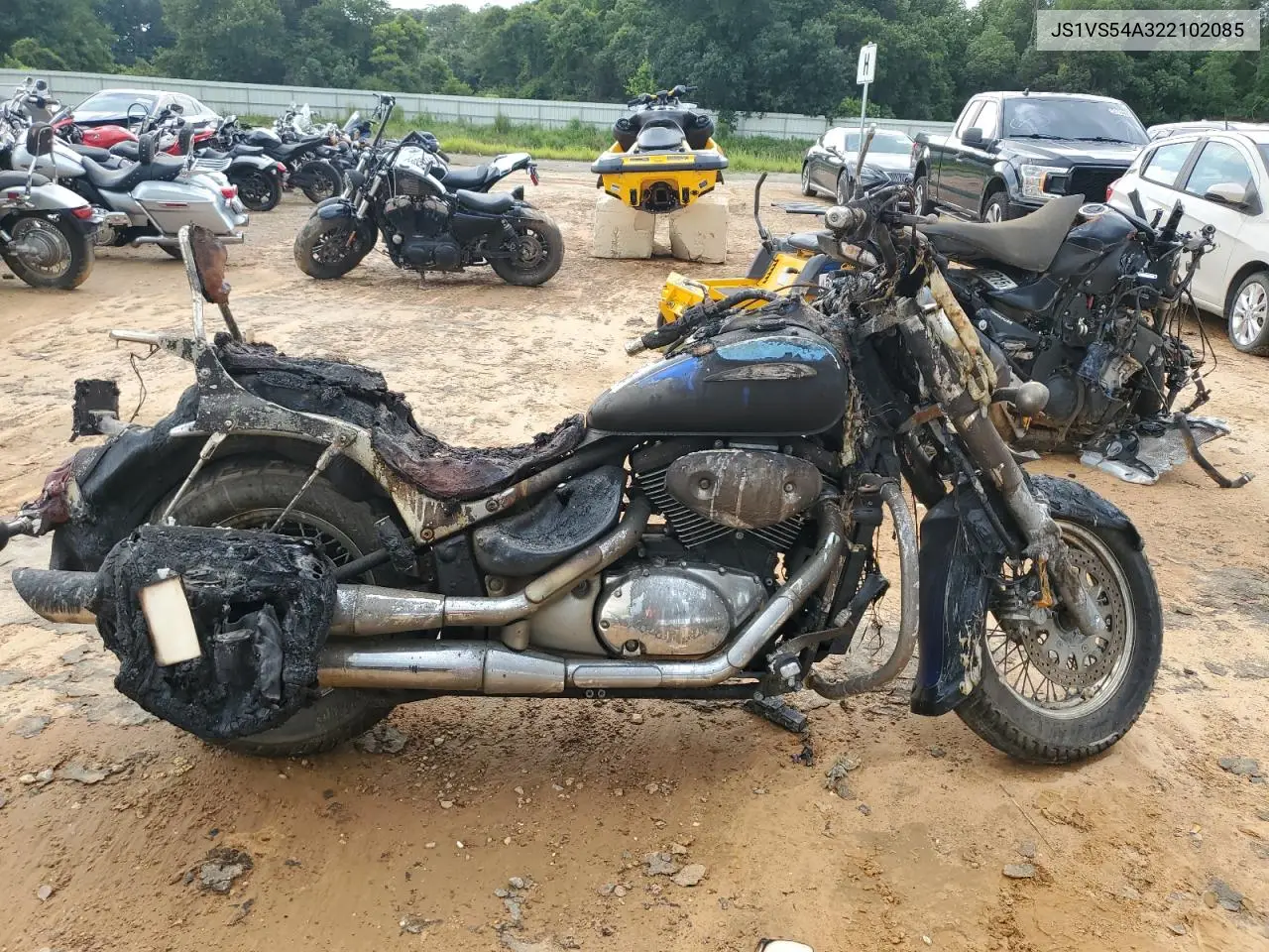 2002 Suzuki Vl800 VIN: JS1VS54A322102085 Lot: 60703385
