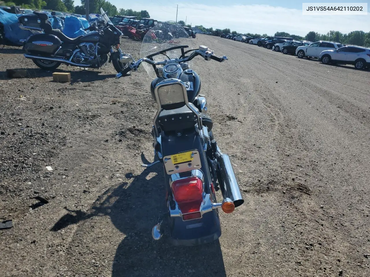2004 Suzuki Vl800 VIN: JS1VS54A642110202 Lot: 62853605