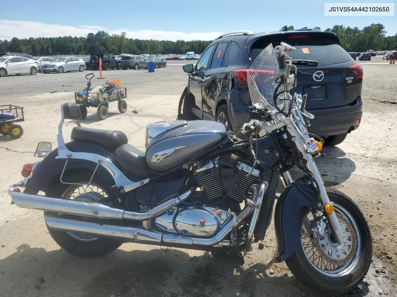 2004 Suzuki Vl800 VIN: JS1VS54A442102650 Lot: 70777674