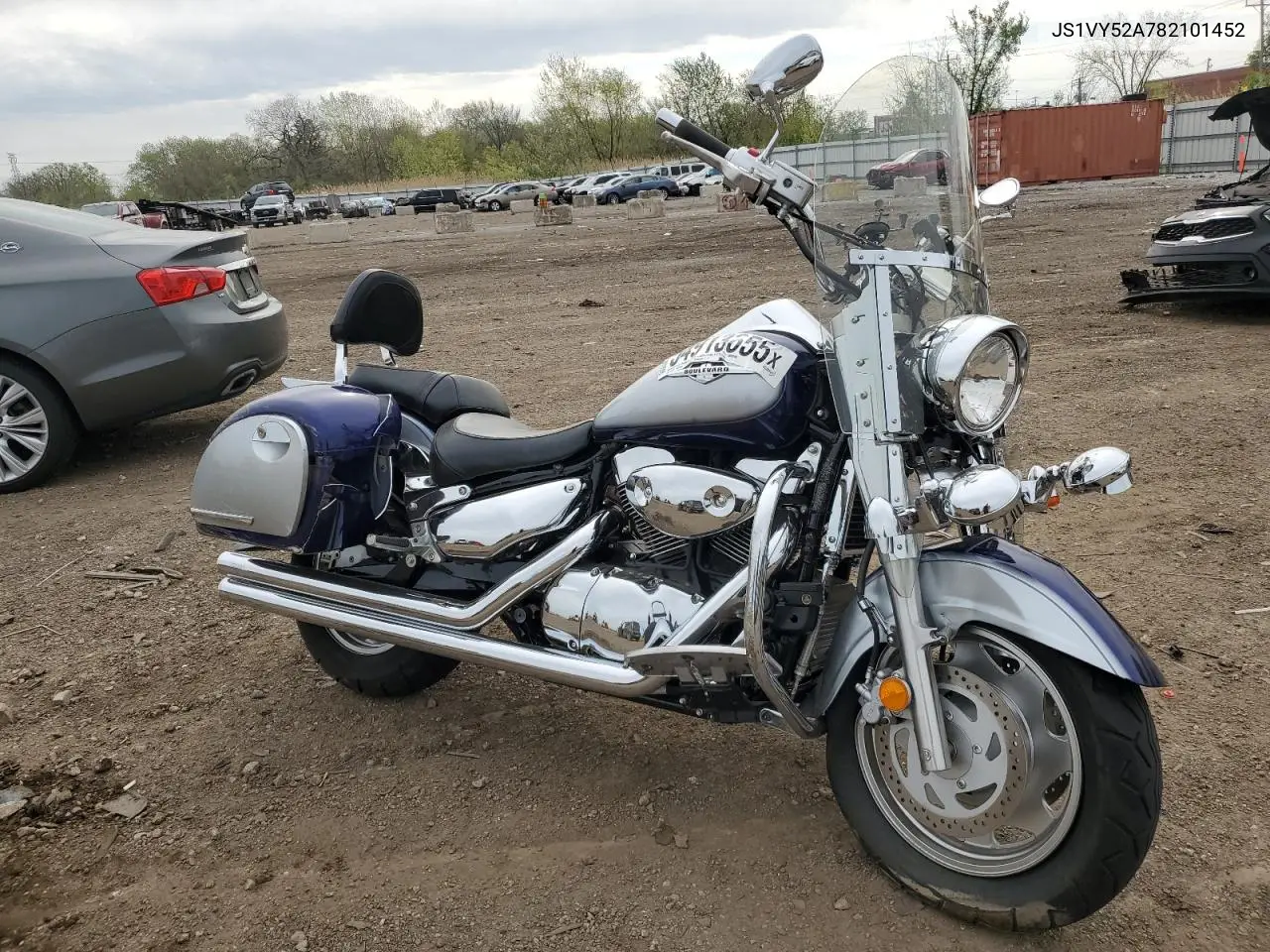 2008 Suzuki Vl1500 VIN: JS1VY52A782101452 Lot: 54913655