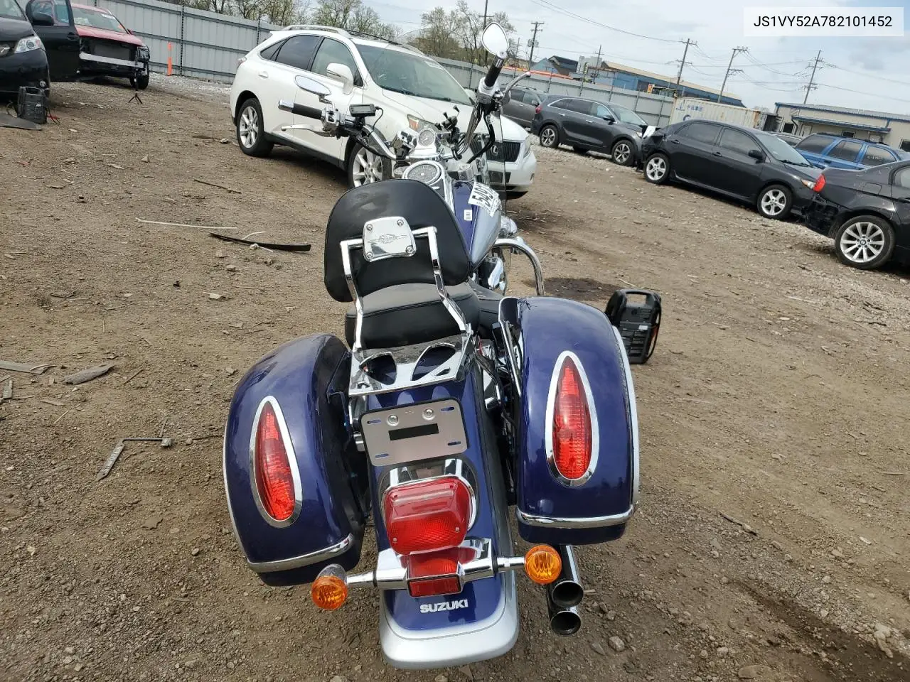 2008 Suzuki Vl1500 VIN: JS1VY52A782101452 Lot: 54913655