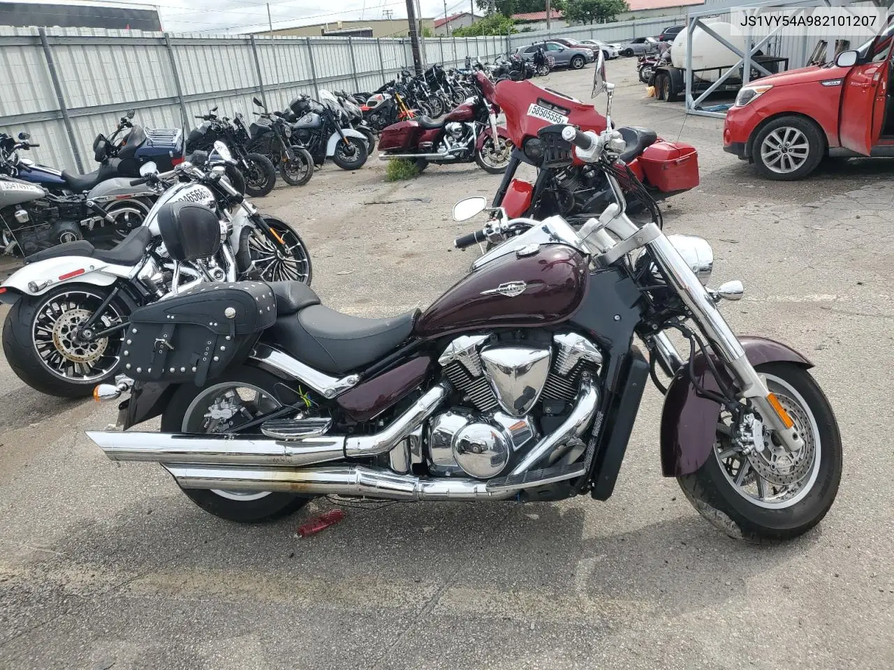 2008 Suzuki Vlr1800 VIN: JS1VY54A982101207 Lot: 61454545