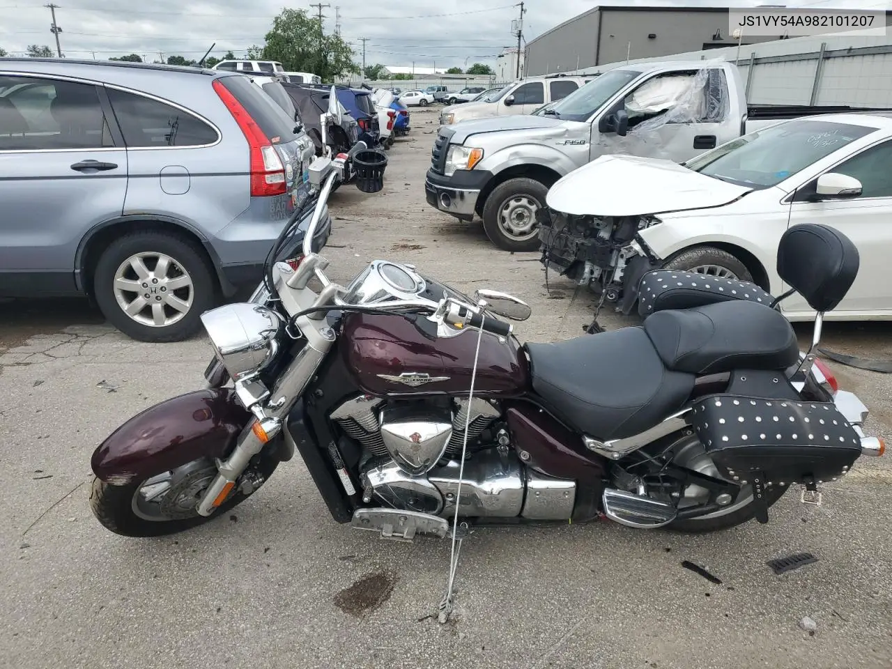 2008 Suzuki Vlr1800 VIN: JS1VY54A982101207 Lot: 61454545