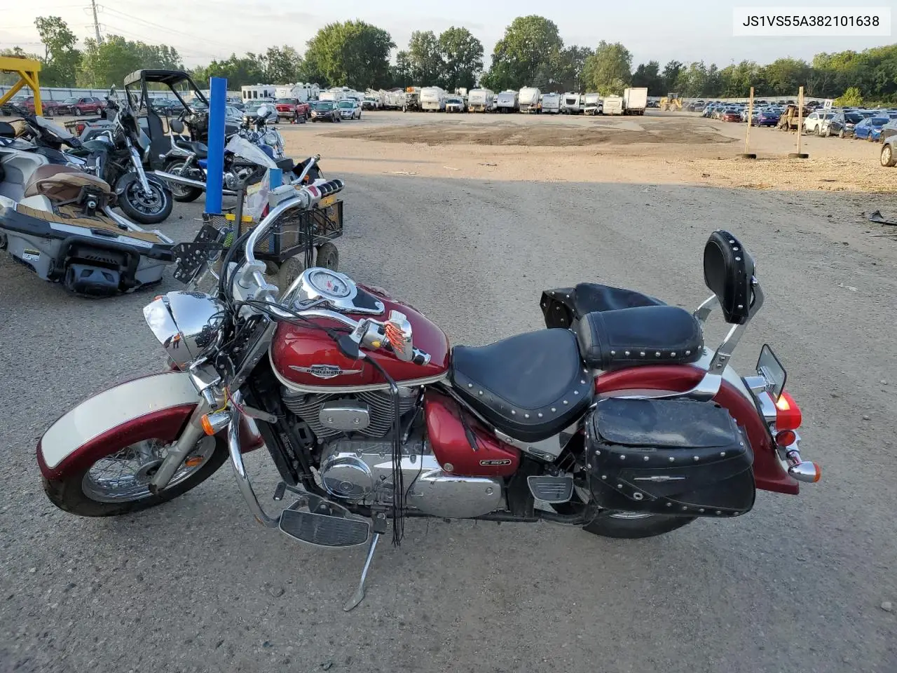 2008 Suzuki Vl800 VIN: JS1VS55A382101638 Lot: 64099855