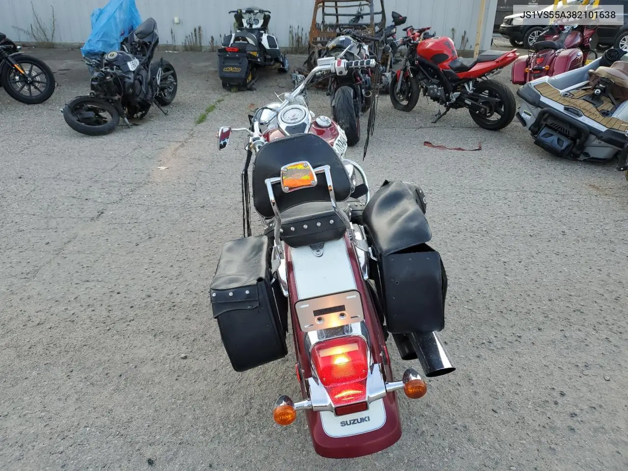 2008 Suzuki Vl800 VIN: JS1VS55A382101638 Lot: 64099855