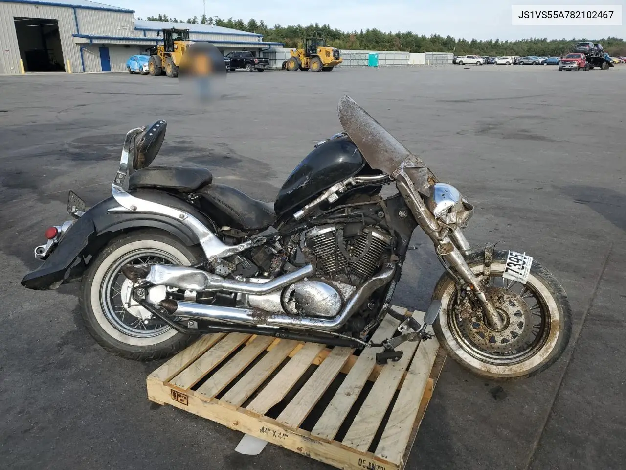 2008 Suzuki Vl800 VIN: JS1VS55A782102467 Lot: 73957784