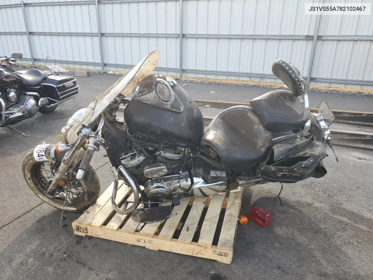 2008 Suzuki Vl800 VIN: JS1VS55A782102467 Lot: 73957784