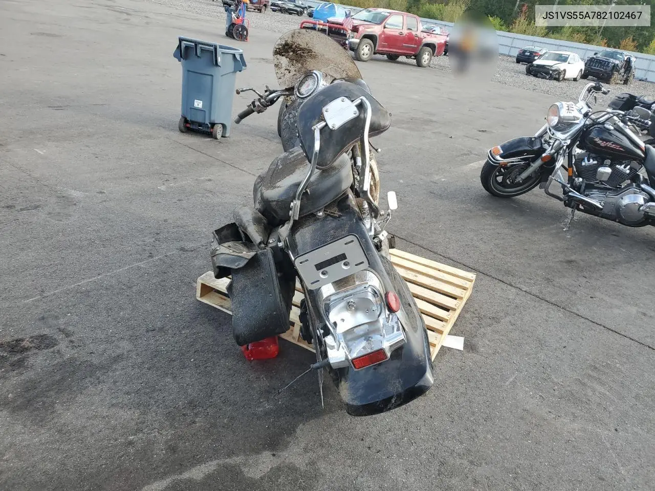 2008 Suzuki Vl800 VIN: JS1VS55A782102467 Lot: 73957784