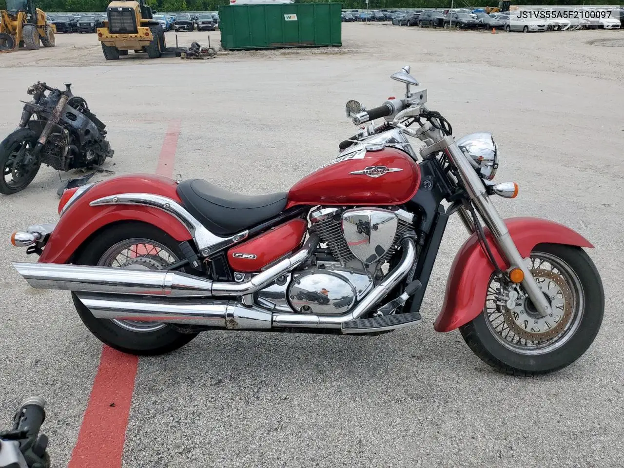 2015 Suzuki Vl800 VIN: JS1VS55A5F2100097 Lot: 64976555