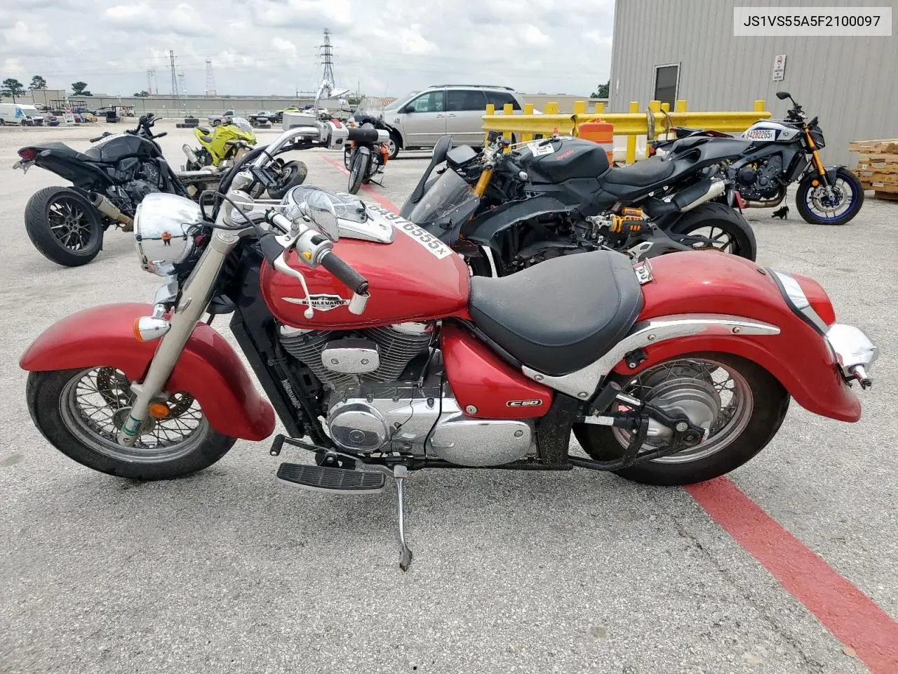 2015 Suzuki Vl800 VIN: JS1VS55A5F2100097 Lot: 64976555