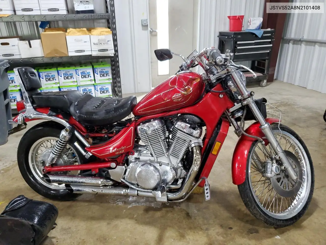 1992 Suzuki Vs800 Glp VIN: JS1VS52A8N2101408 Lot: 55522085
