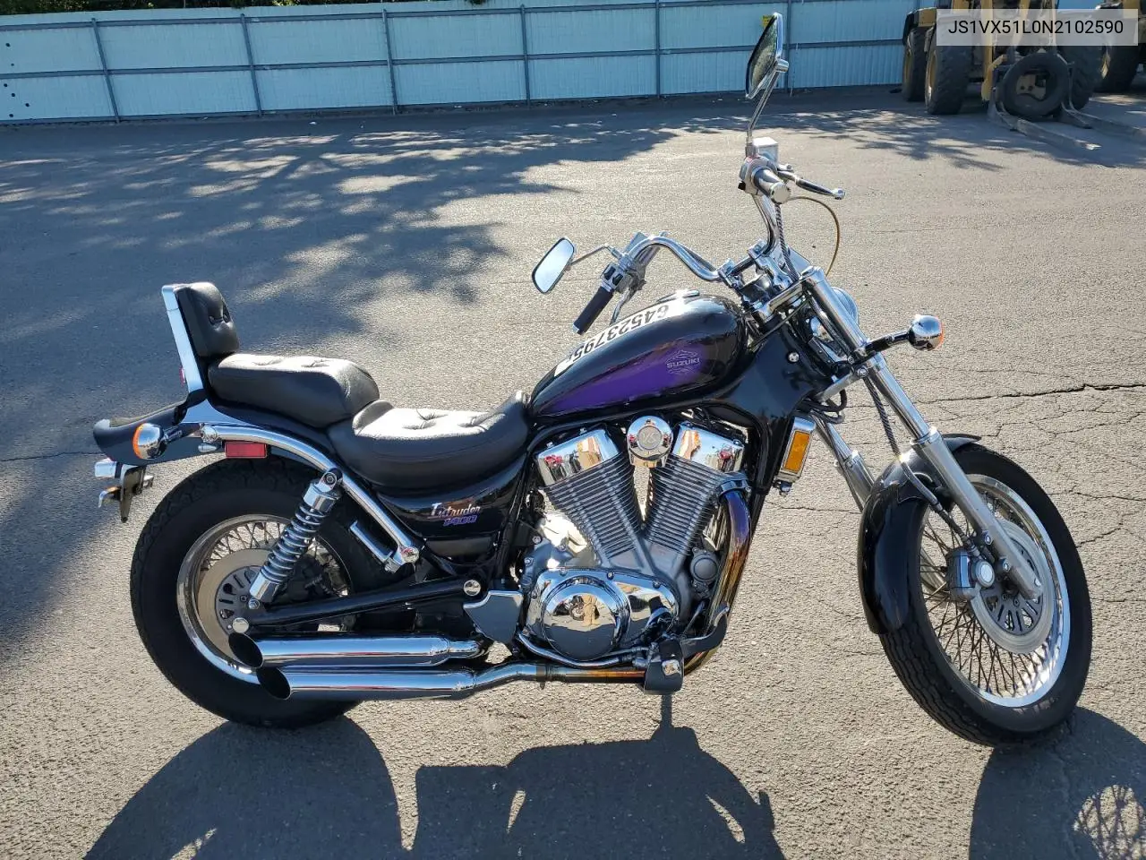 1992 Suzuki Vs1400 Glp VIN: JS1VX51L0N2102590 Lot: 64523795