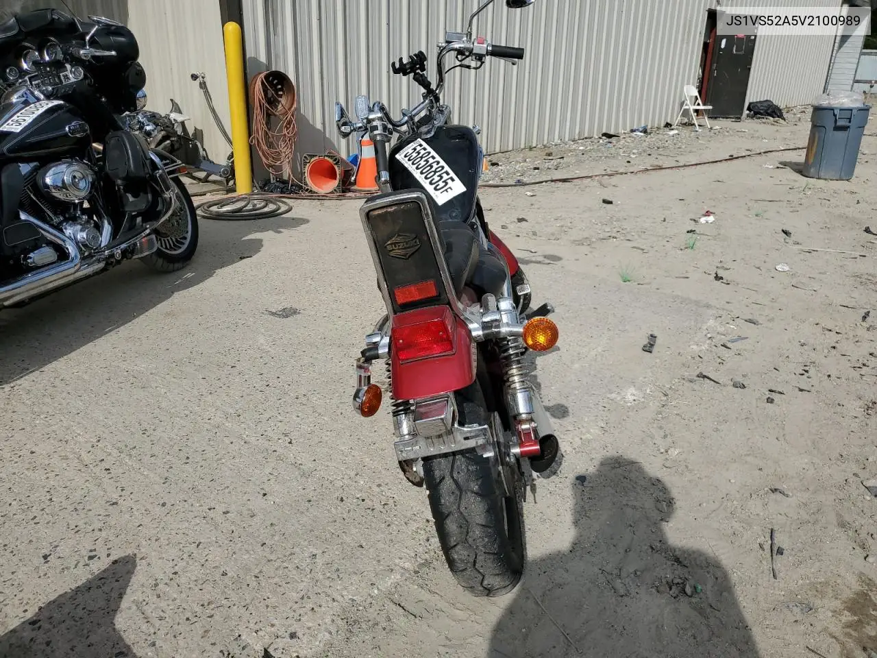 1997 Suzuki Vs800 Glp VIN: JS1VS52A5V2100989 Lot: 55856855