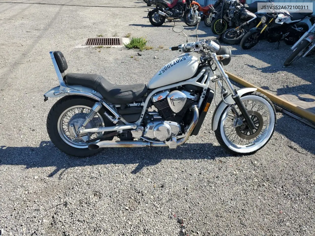2007 Suzuki Vs800 VIN: JS1VS52A672100311 Lot: 55073995