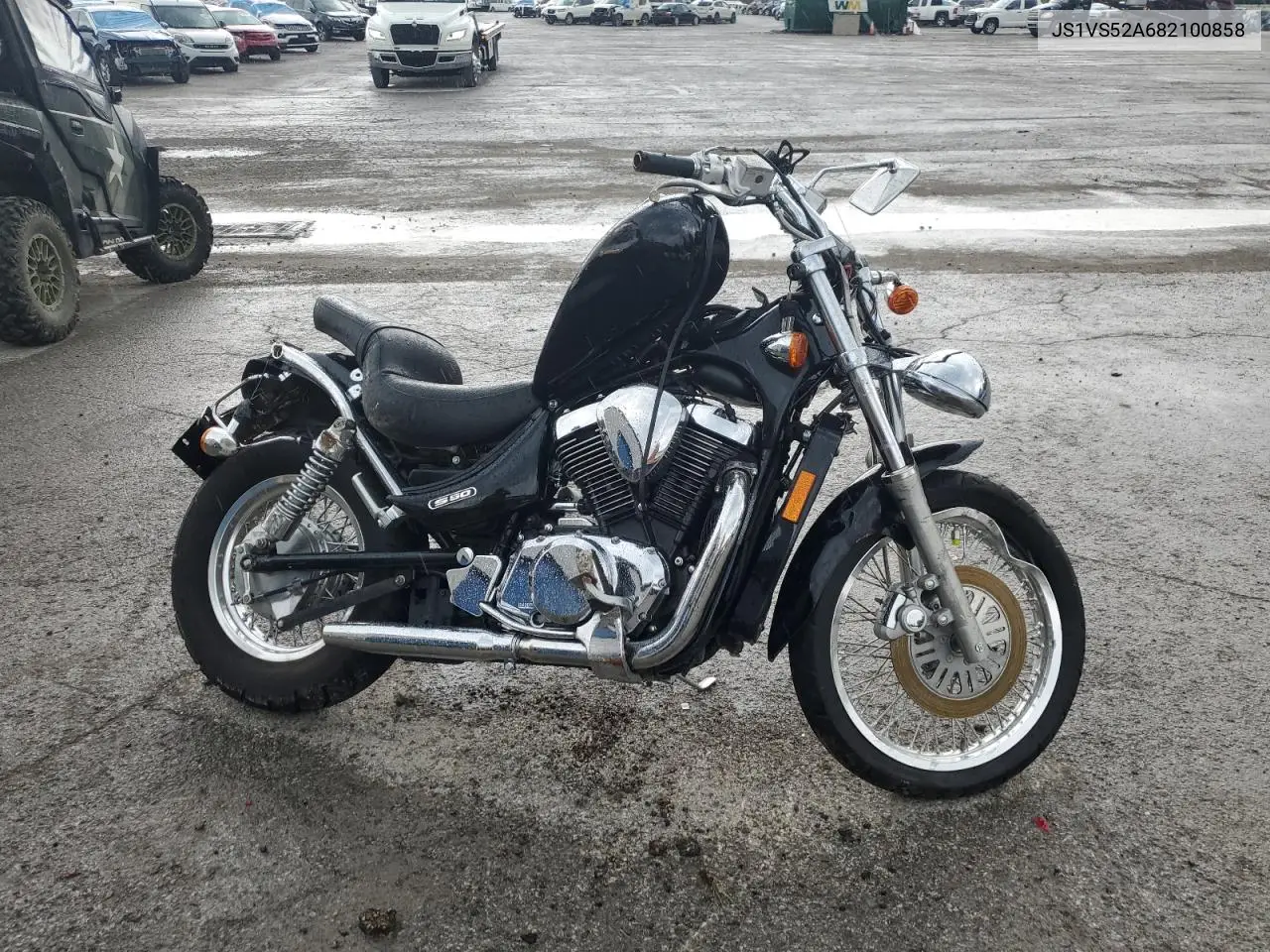 2008 Suzuki Vs800 VIN: JS1VS52A682100858 Lot: 61656515