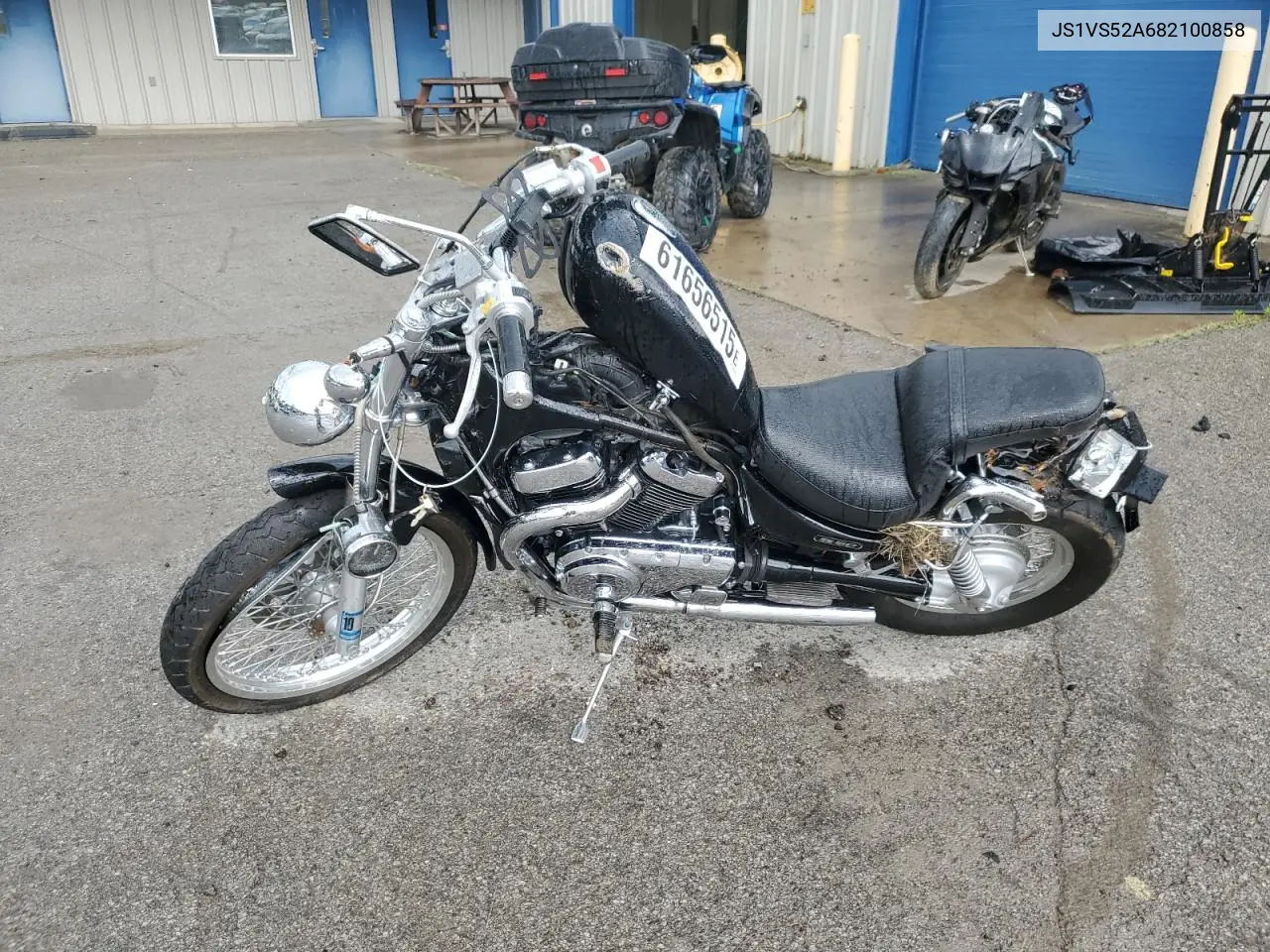 2008 Suzuki Vs800 VIN: JS1VS52A682100858 Lot: 61656515