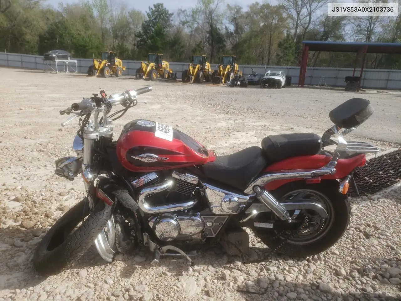 1999 Suzuki Vz800 VIN: JS1VS53A0X2103736 Lot: 46045824