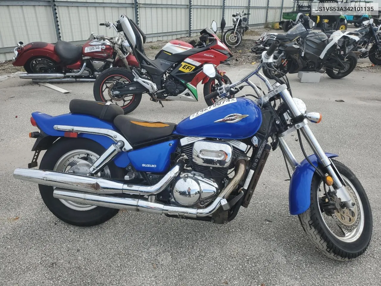 2004 Suzuki Vz800 VIN: JS1VS53A342101135 Lot: 74279074