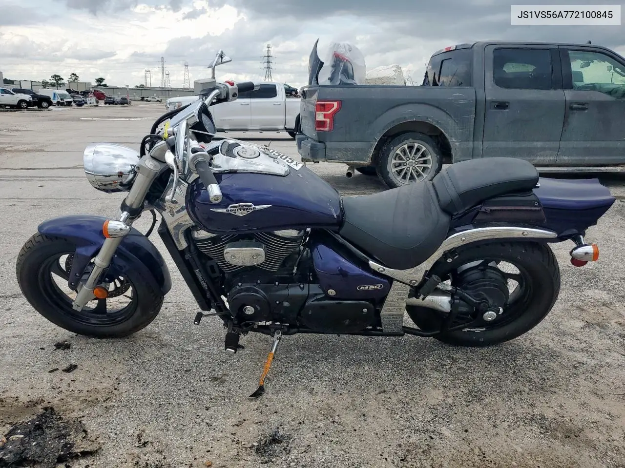 2007 Suzuki Vz800 VIN: JS1VS56A772100845 Lot: 60830505