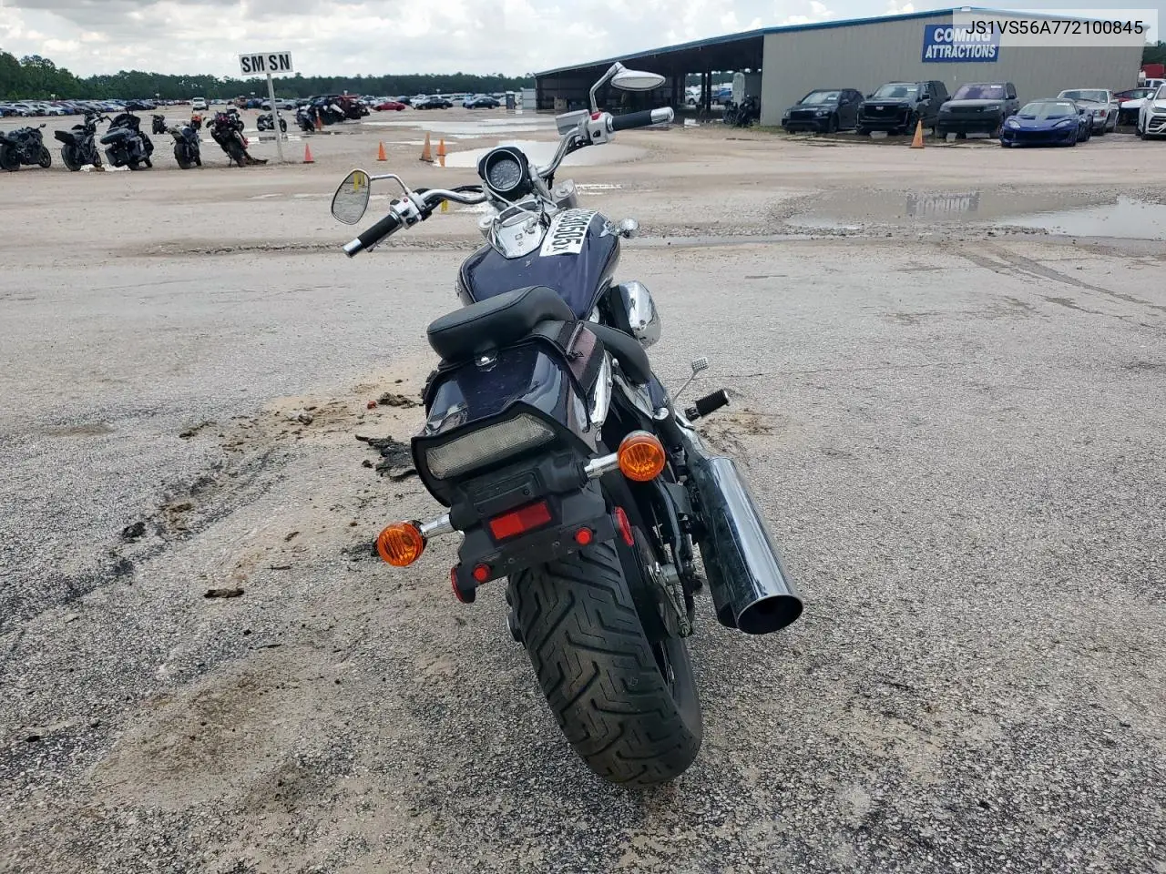 2007 Suzuki Vz800 VIN: JS1VS56A772100845 Lot: 60830505