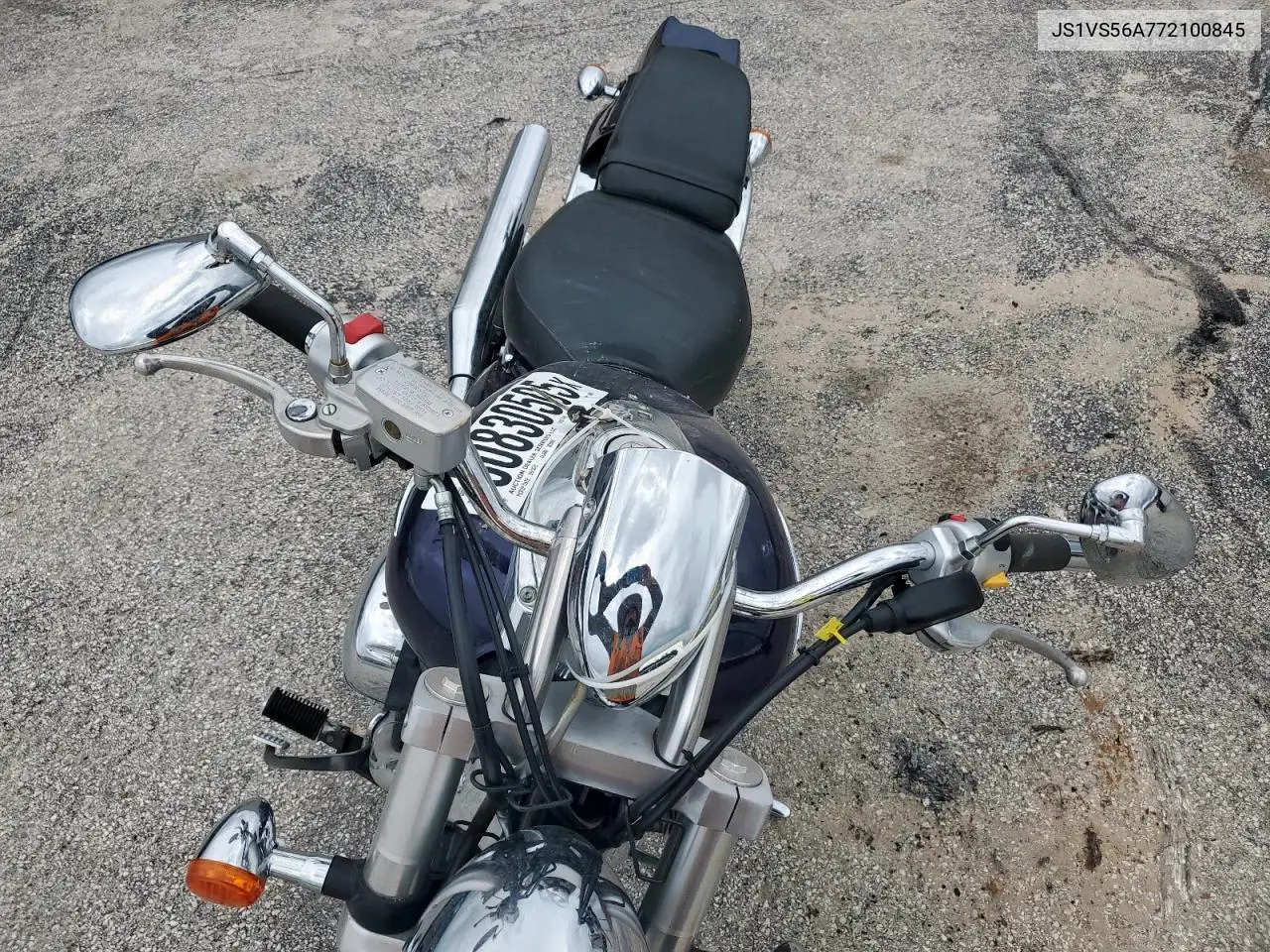 2007 Suzuki Vz800 VIN: JS1VS56A772100845 Lot: 60830505
