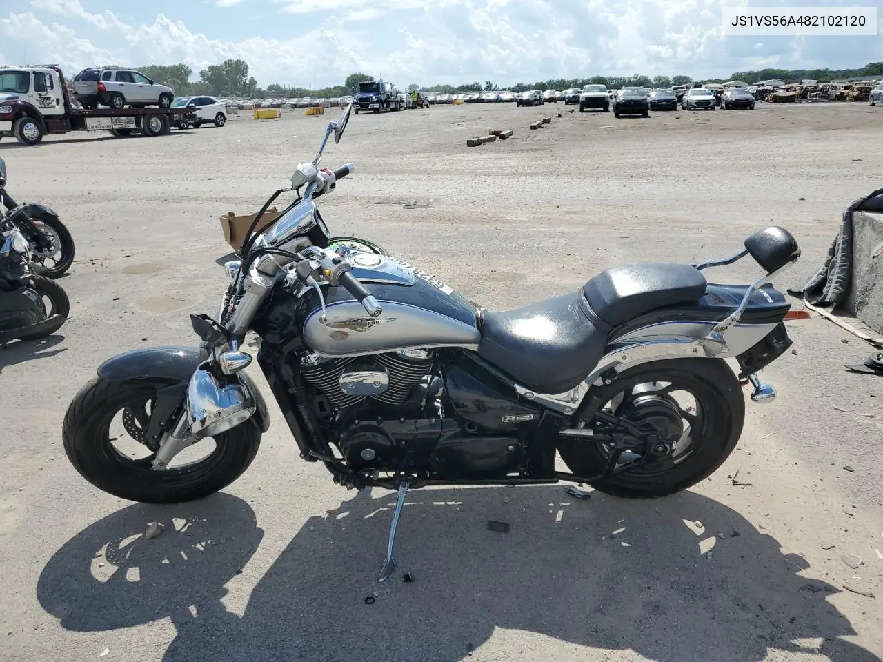 2008 Suzuki Vz800 VIN: JS1VS56A482102120 Lot: 63287485