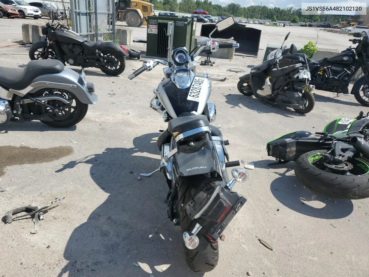 2008 Suzuki Vz800 VIN: JS1VS56A482102120 Lot: 63287485