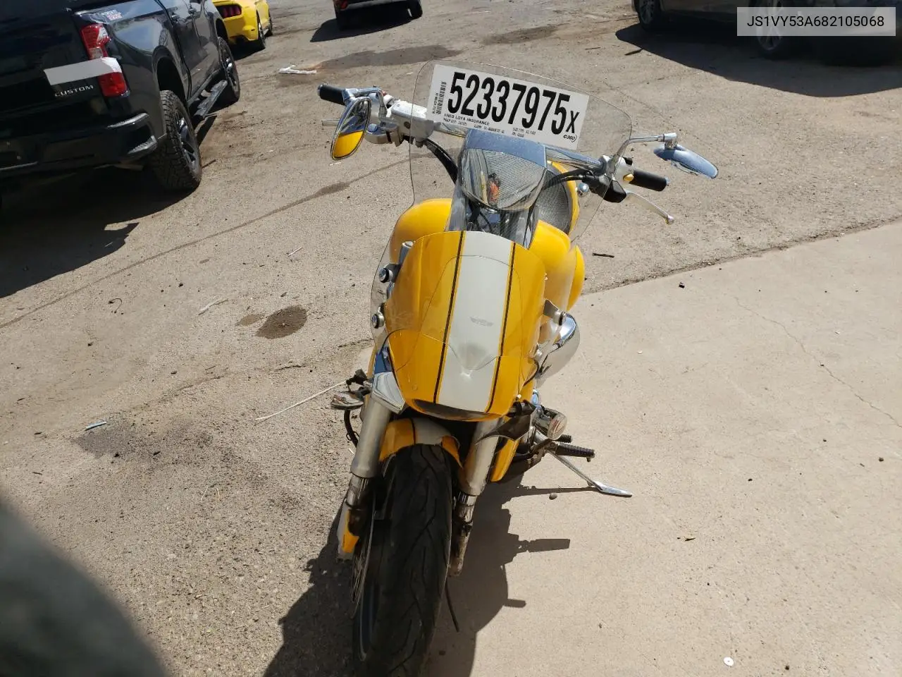 2008 Suzuki Vzr1800 VIN: JS1VY53A682105068 Lot: 66156075