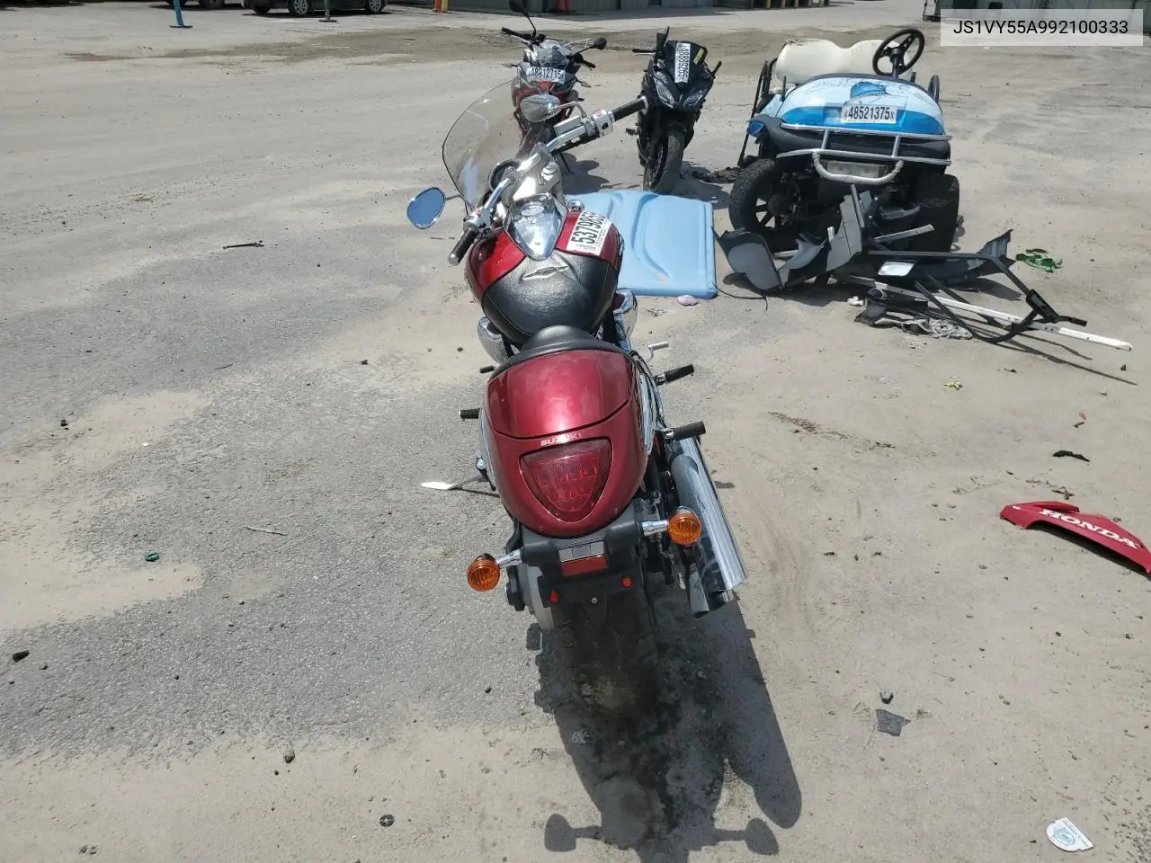 2009 Suzuki Vz1500 VIN: JS1VY55A992100333 Lot: 53798555