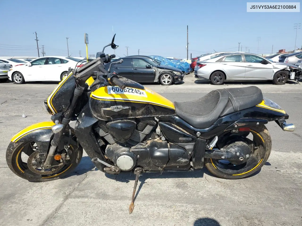 2014 Suzuki Vzr1800 VIN: JS1VY53A6E2100884 Lot: 60062245