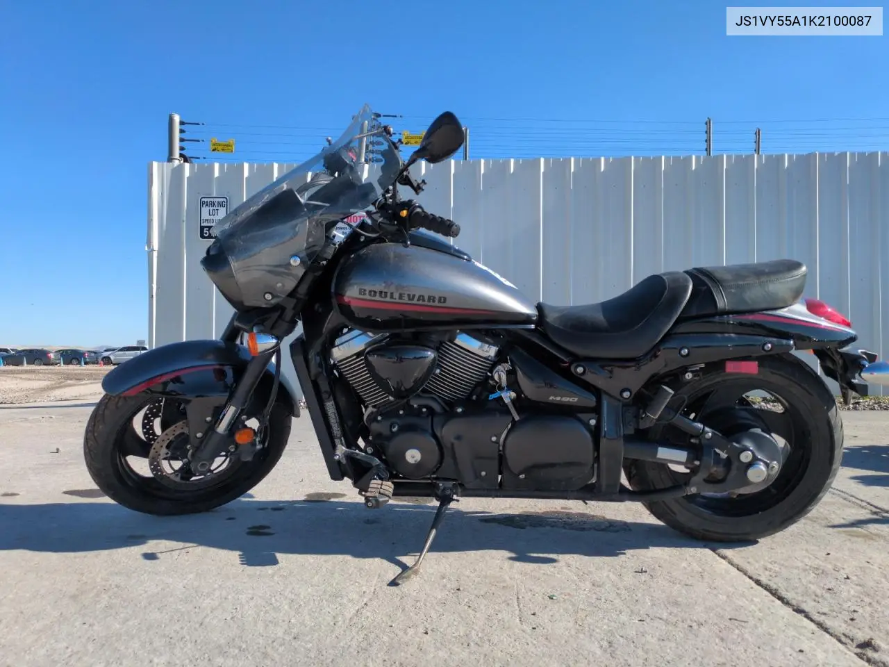 2019 Suzuki Vz1500 VIN: JS1VY55A1K2100087 Lot: 56124255