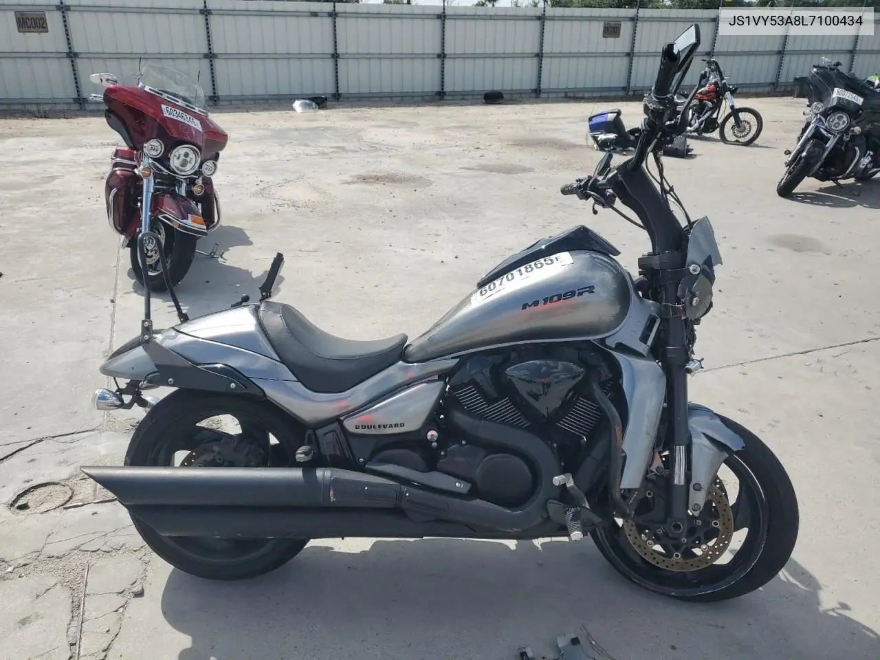2020 Suzuki Vzr1800 VIN: JS1VY53A8L7100434 Lot: 60701865